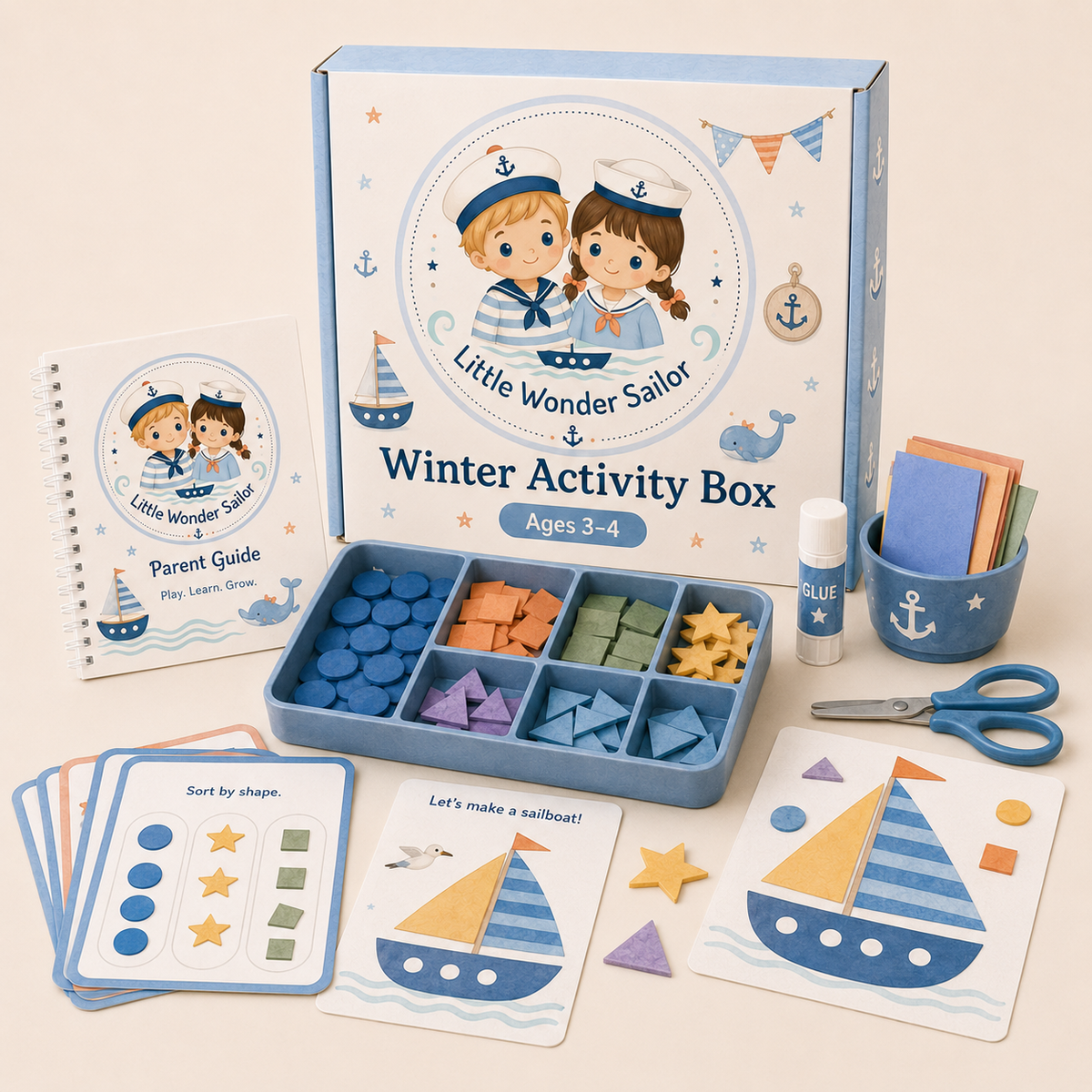 Winter Activity Box - Ages 3-4 (August)