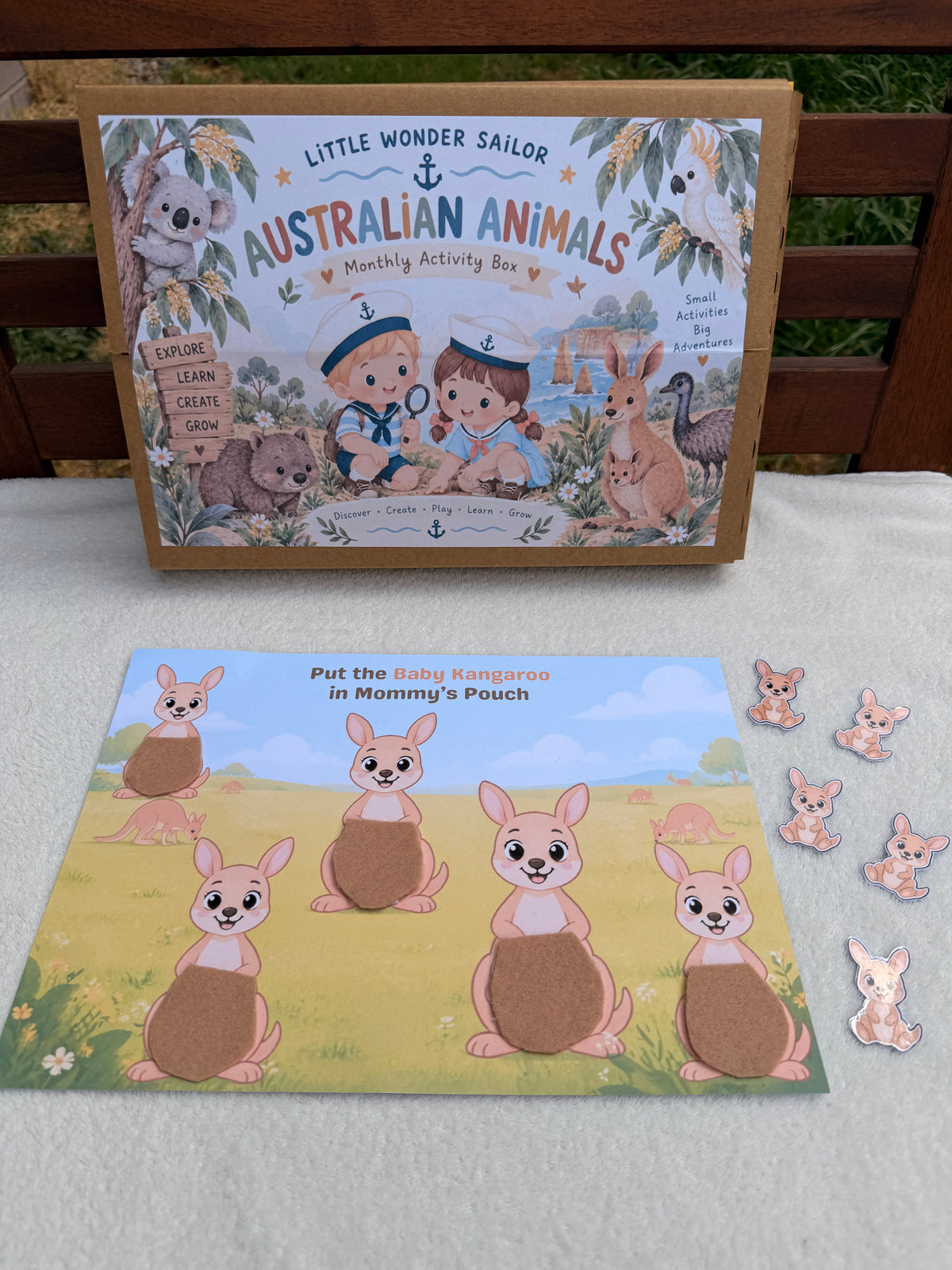 Australian Animals Activity Box — Ages 2-3(october)