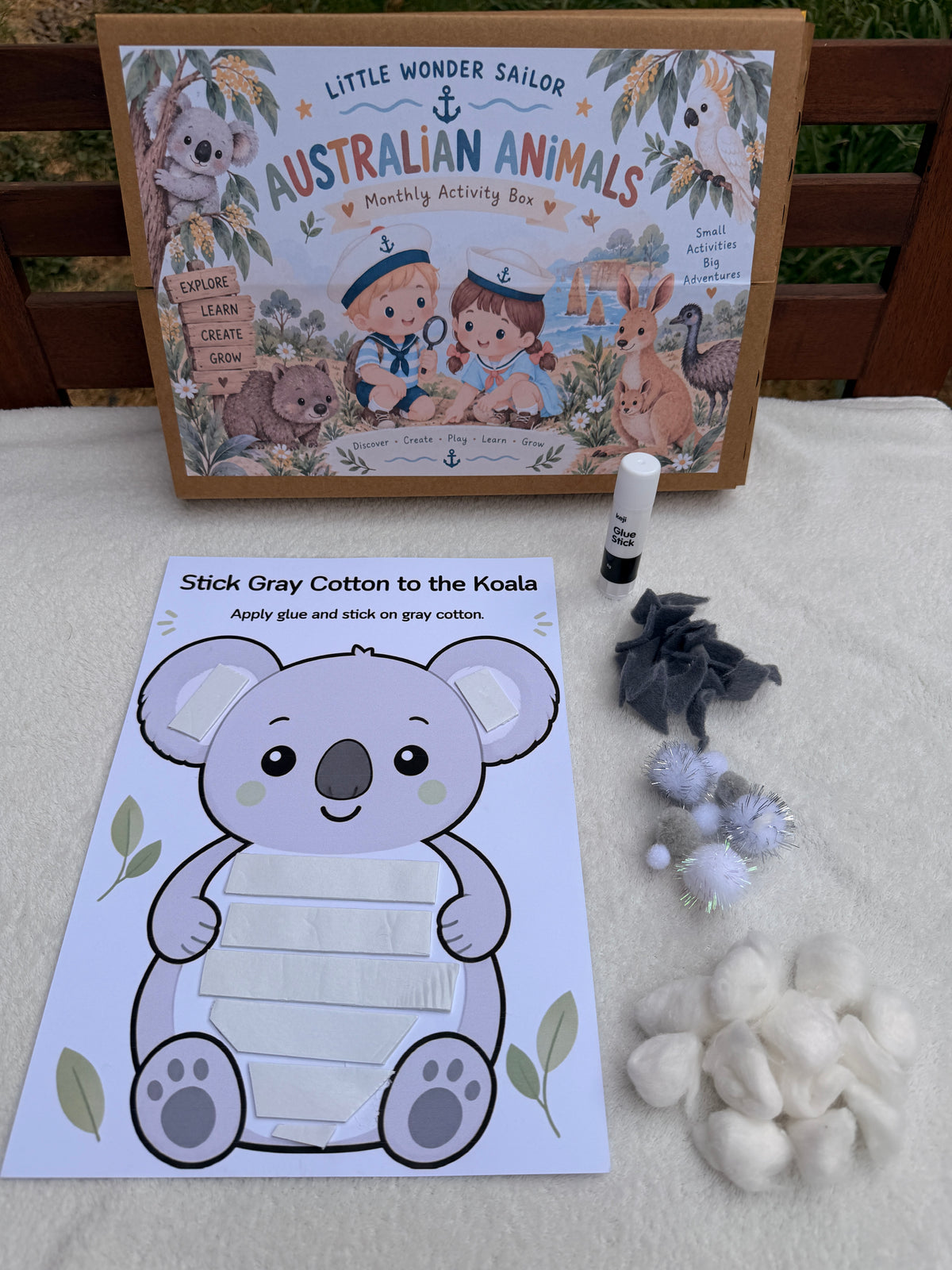 Australian Animals Activity Box — Ages 2-3(october)