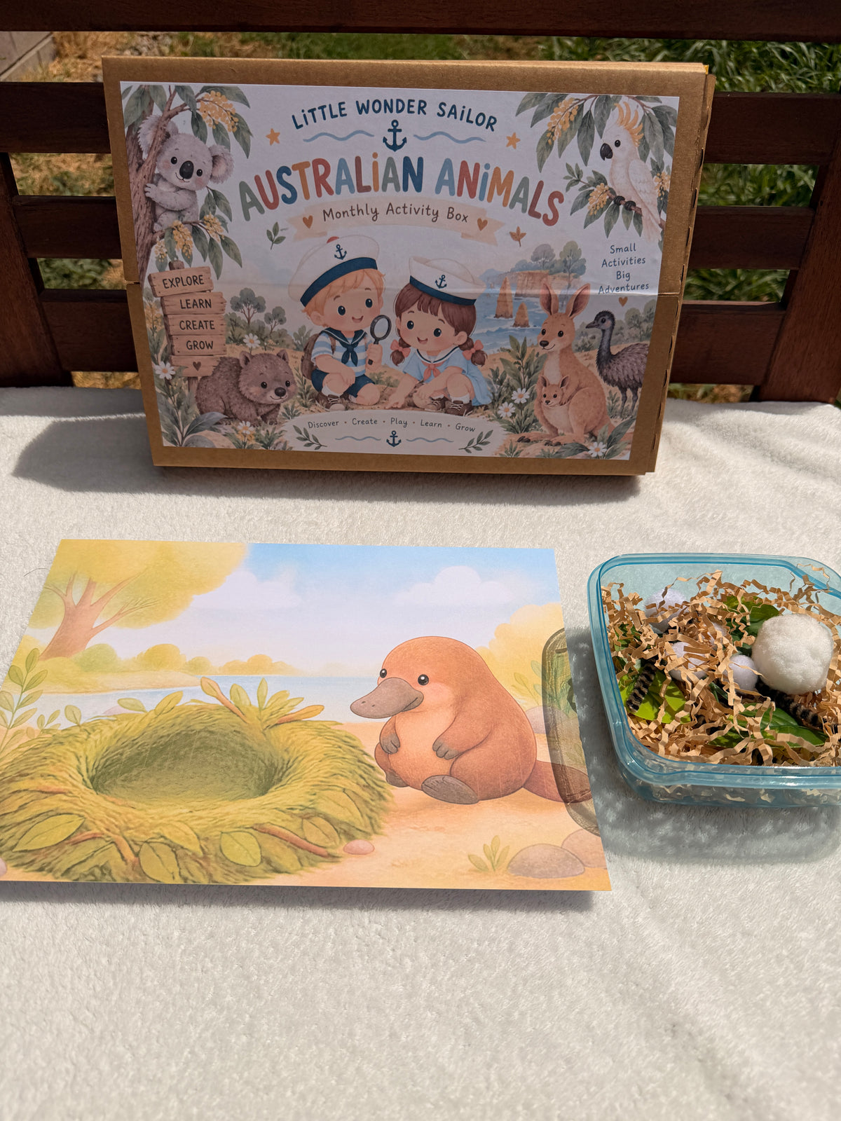 Australian Animals Activity Box — Ages 2-3(october)
