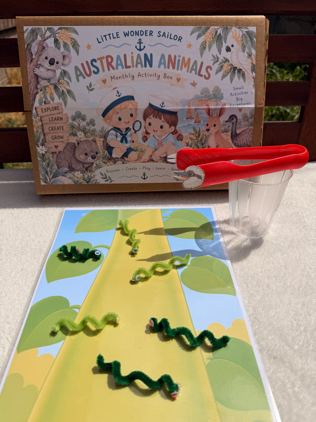 Australian Animals Activity Box — Ages 2-3(october)