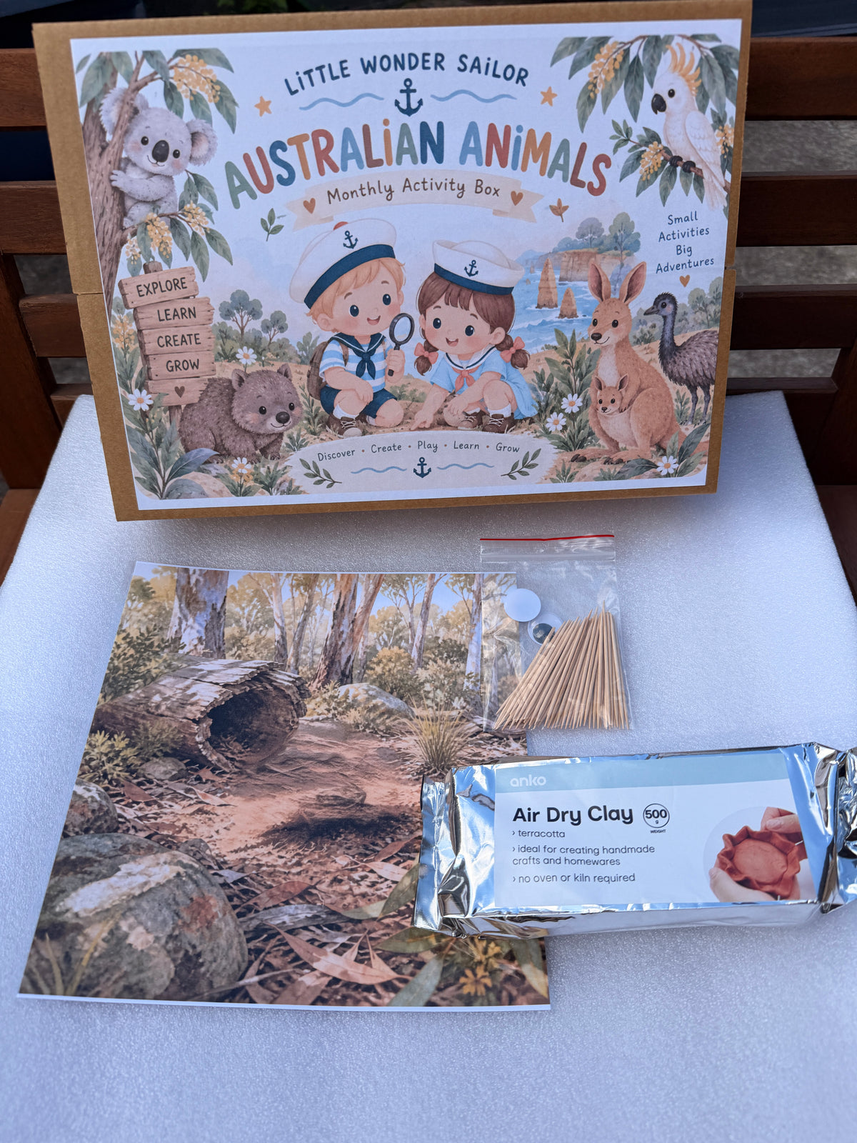 Australian Animals Activity Box — Ages 3-4(october)