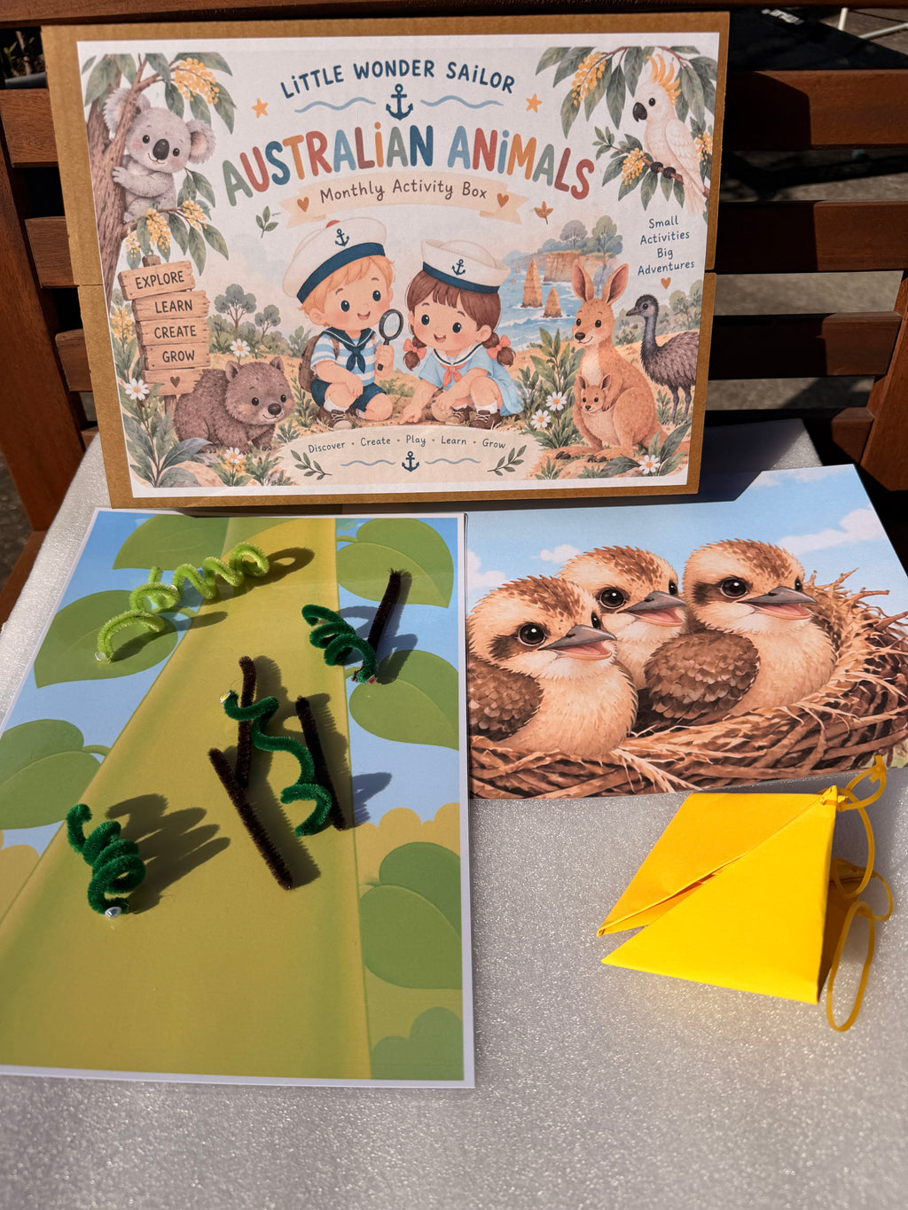 Australian Animals Activity Box — Ages 3-4(october)