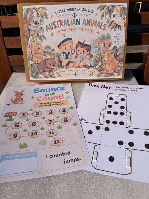Australian Animals Activity Box — Ages 4–5 (october)