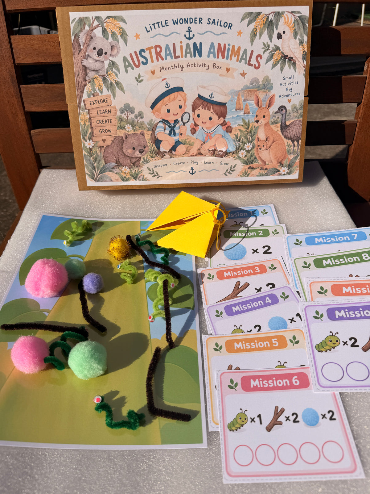 Australian Animals Activity Box — Ages 4–5 (october)
