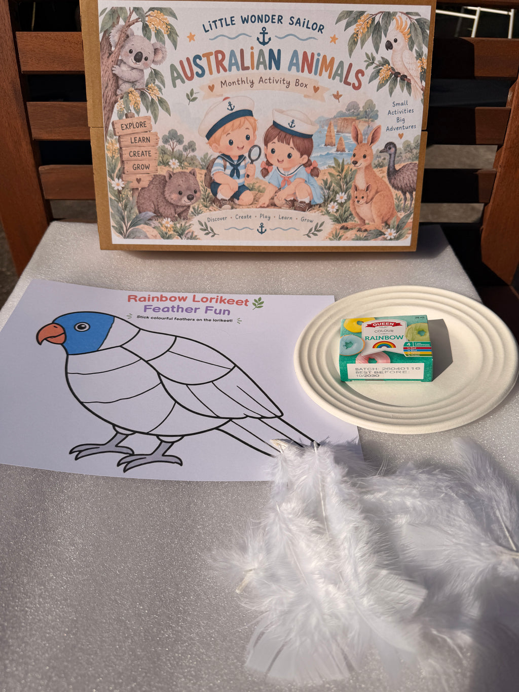 Australian Animals Activity Box — Ages 4–5 (october)