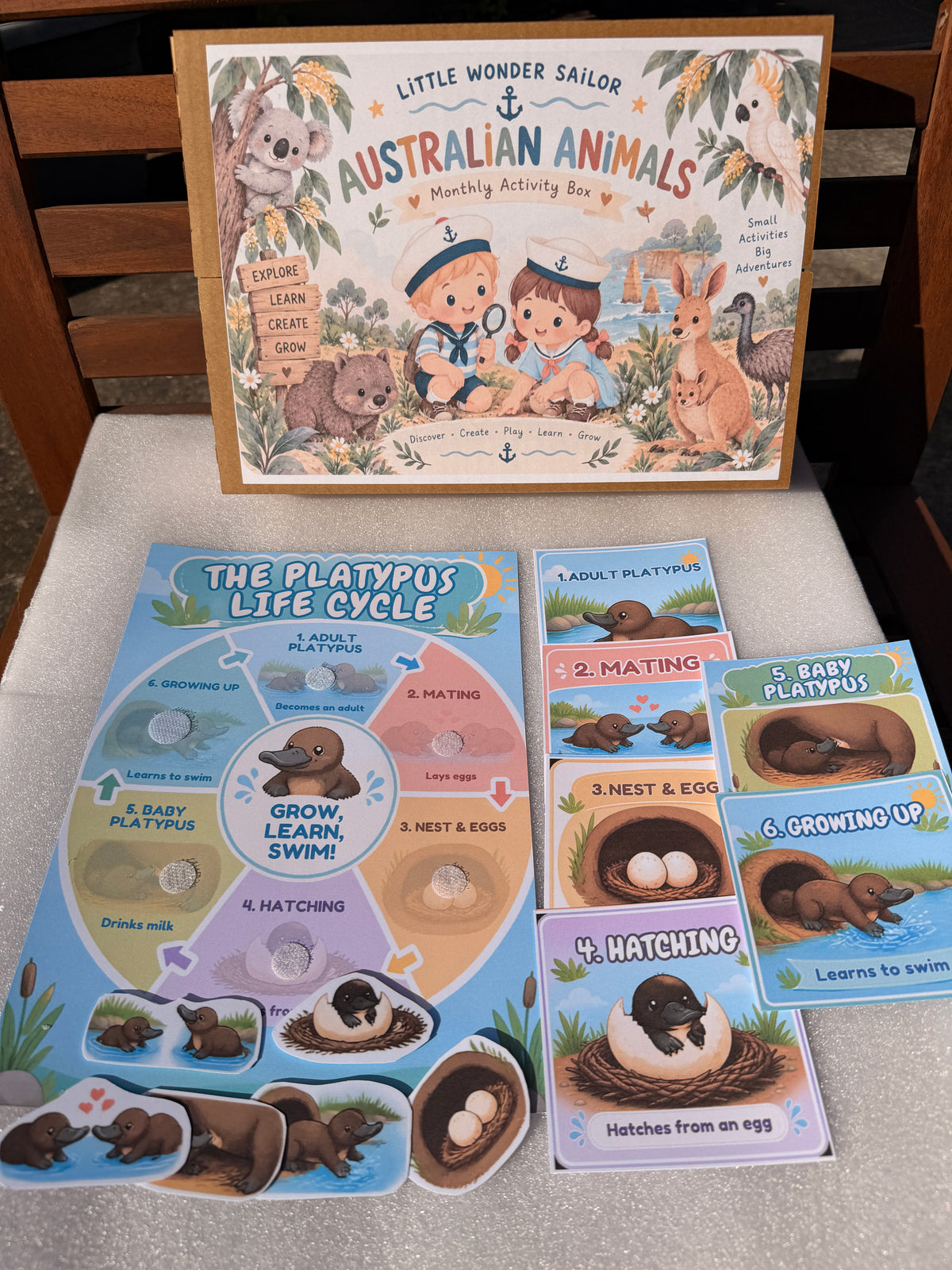 Australian Animals Activity Box — Ages 4–5 (october)