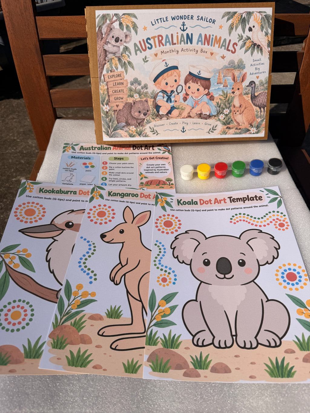 Australian Animals Activity Box — Ages 4–5 (october)