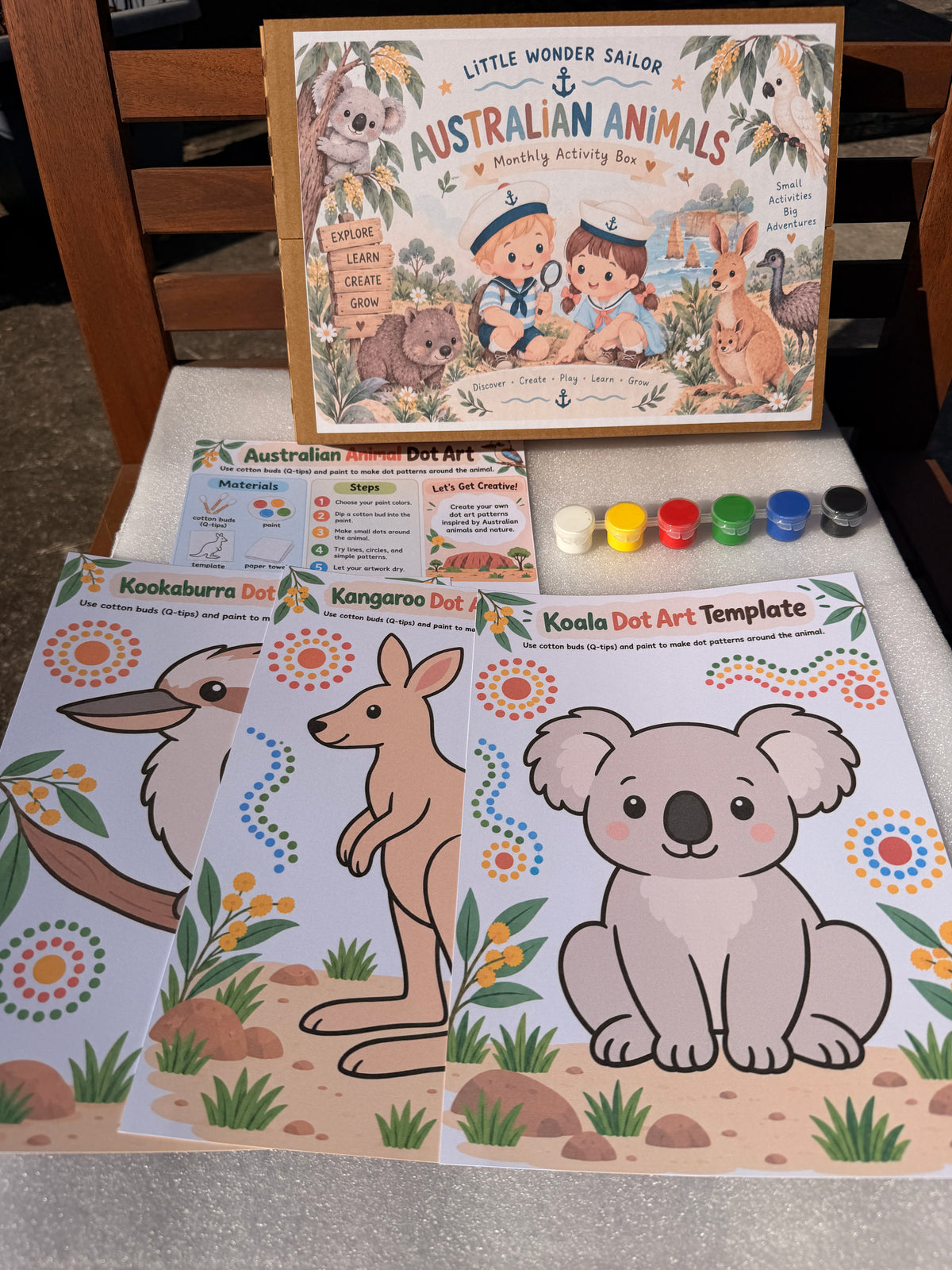 Australian Animals Activity Box — Ages 4–5 (october)